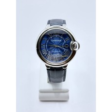 까르띠에시 계발롱 블루 오토가죽 (국내공장 AS가능)