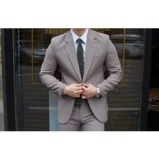 구찌 S/S 수입 프리미엄 (쿨맥스) 수트 정장 -브라운-