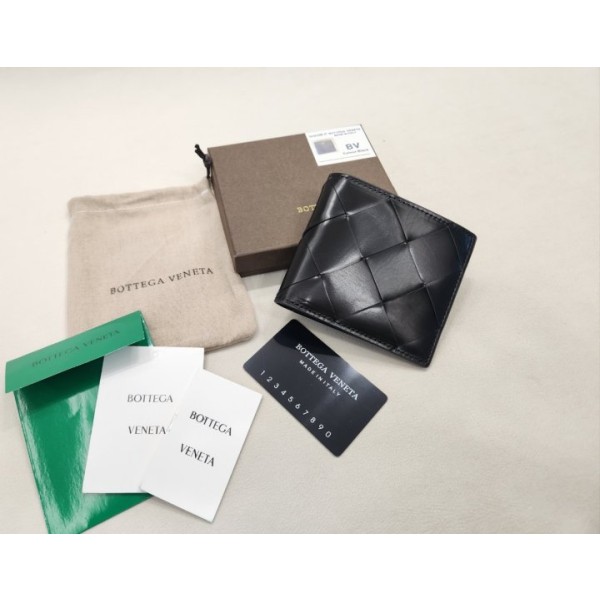 보테가베네타 반지갑 6388-67 유광 블랙-레플리카 사이트 쇼핑몰