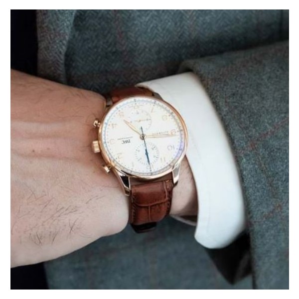 IWC 포르투기저 크로노그래프 브라운 스트랩 (국내공장 AS가능)-레플리카 사이트 쇼핑몰