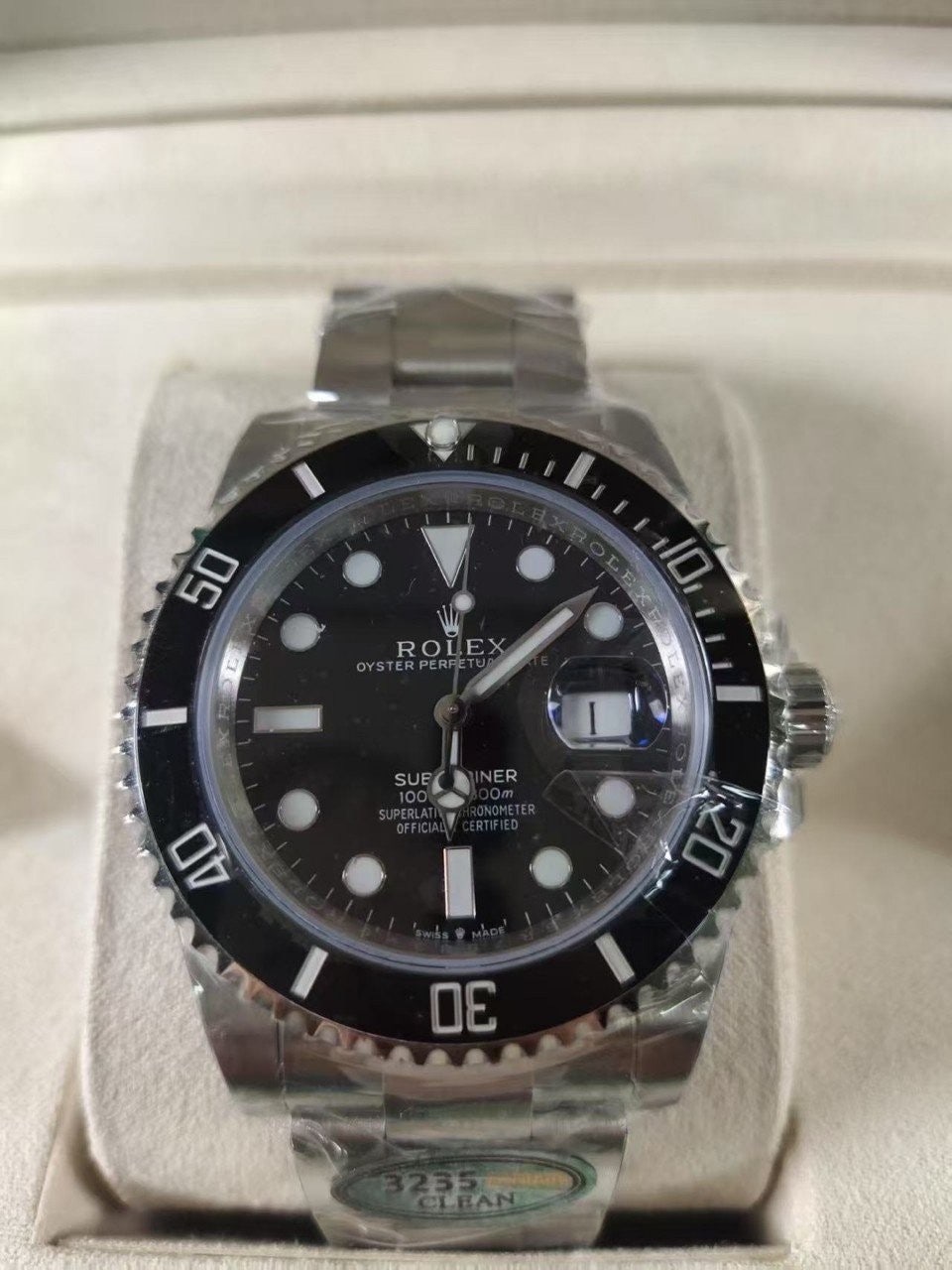 롤렉스 서브마리너 41mm 검판 블랙 - 클린공장