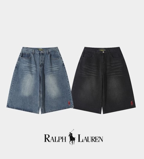 폴로 랄프로렌 데님 워싱 버뮤다팬츠 (2color) -20350