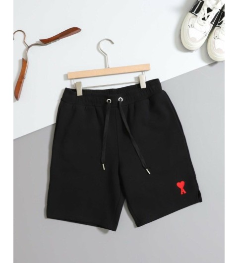 아미 남성 하트 로고 반바지