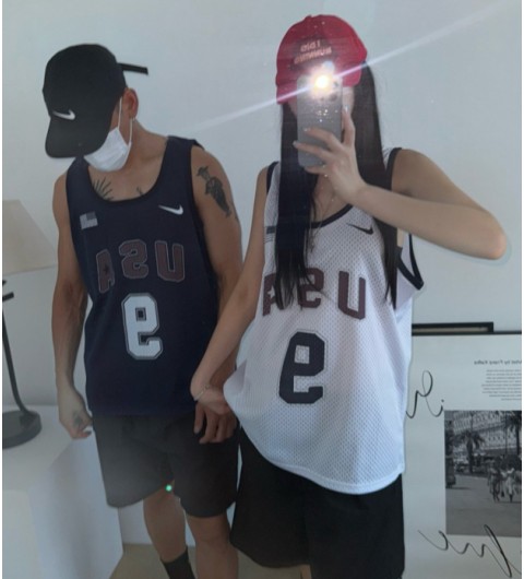 나이키 USA 메쉬나시 (2color)