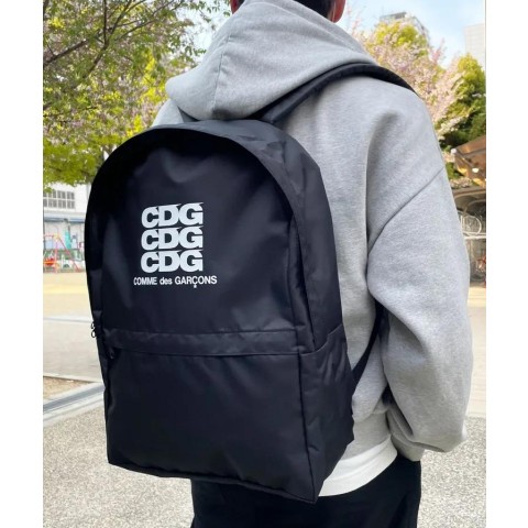 꼼데가르송 CDG 로고 백팩
