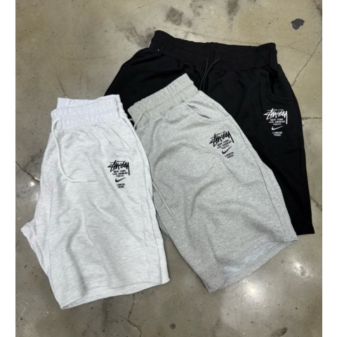 나이키 X 스투시 자수 반바지 (3color)