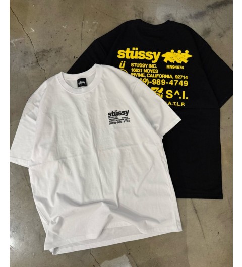 스투시 DNA 반팔(발포나염) (2color)