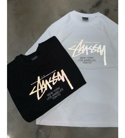 스투시 엠보 스카치 반팔 (2color)