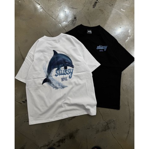 스투시 돌고래 반팔 (2color)