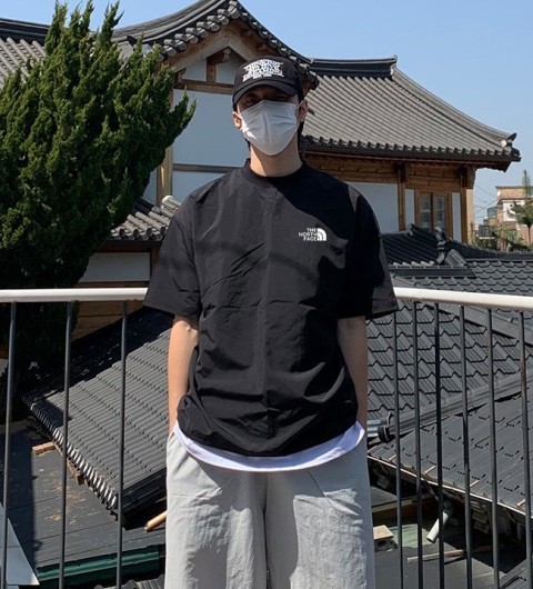 노스페이스 라운드 나일론 스트링 반팔 (5color) -20341