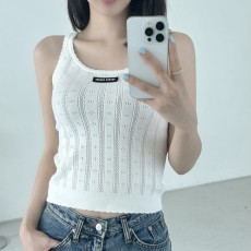미우미우 썸머 니트 탱크탑 - 2 Color