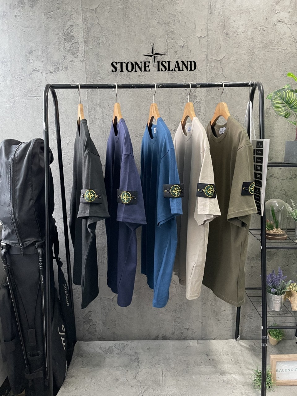 스톤아일랜드 데일리 와팬 반팔티 (9color)