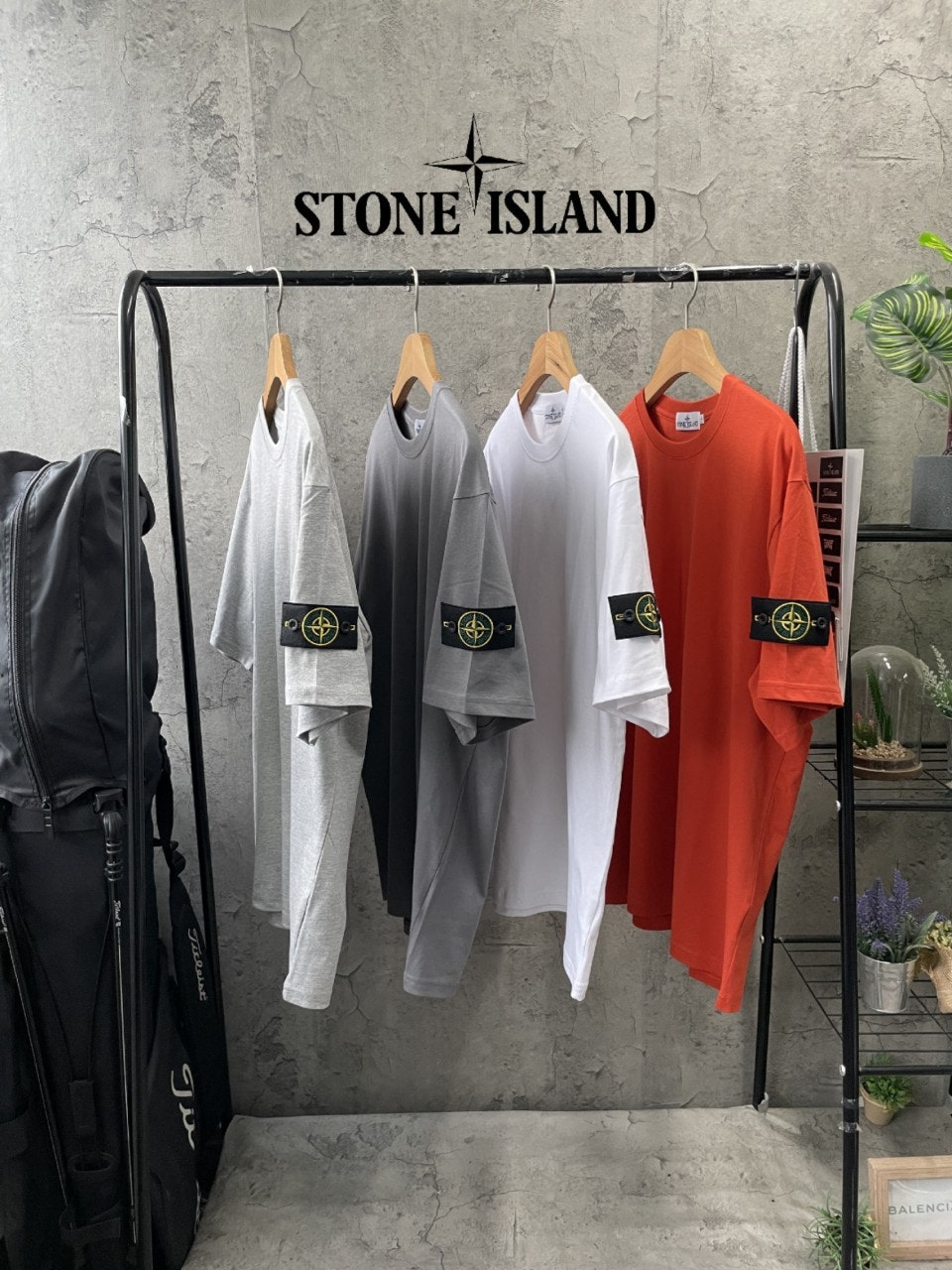 스톤아일랜드 데일리 와팬 반팔티 (9color)