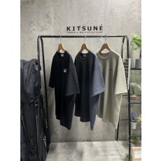 [95~115] 메종키츠네 와플 절개 반팔티 (6color)