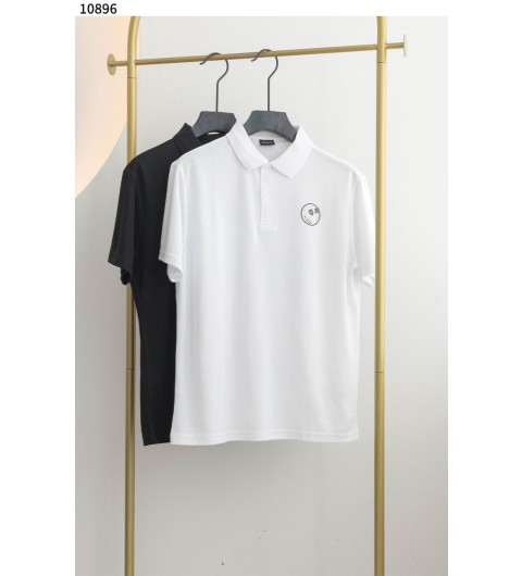 말본 남성 심플 볼로고 카라 반팔 티셔츠 - 2 Color