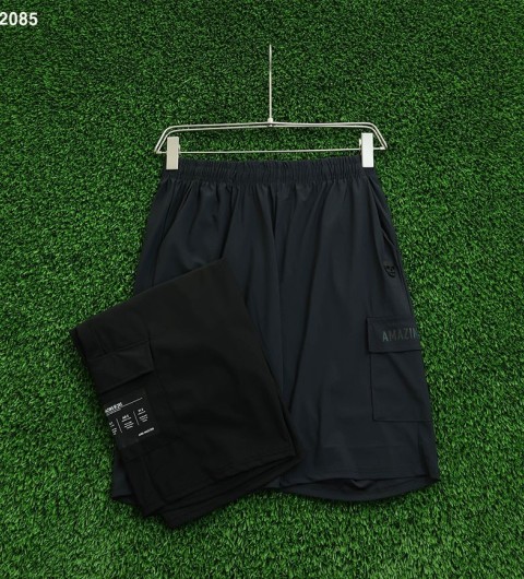 어메이징 크리 배색 포켓 사각 패치 숏 팬츠 반바지 - 2 Color