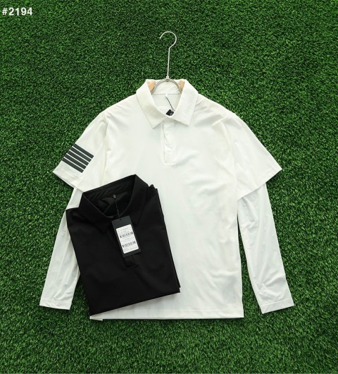 어메이징크리 여성 암로고 반팔 카라 이너 티셔츠 - 2 Color