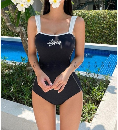 스투시 스티치 노모키니 치마세트 수영복 -20380