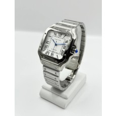 까르띠에 산토스 오토매틱 35mm 미디움 (국내공장 AS가능)