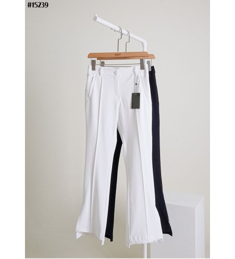 지포어 여성 테크 롱 부츠컷 팬츠 - 2 Color