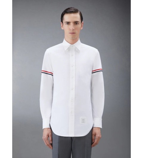 톰브라운 사이드 밴드 버튼 다운 옥스포드 셔츠