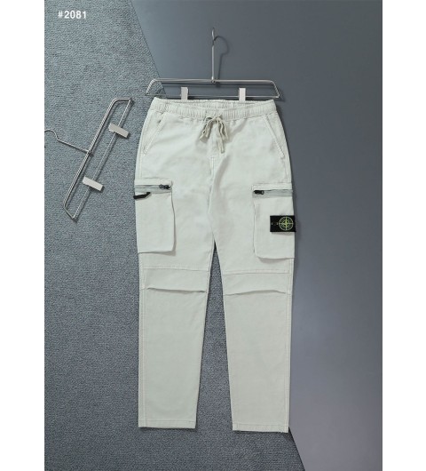 스톤아일랜드 와펜 트랙 카고 팬츠