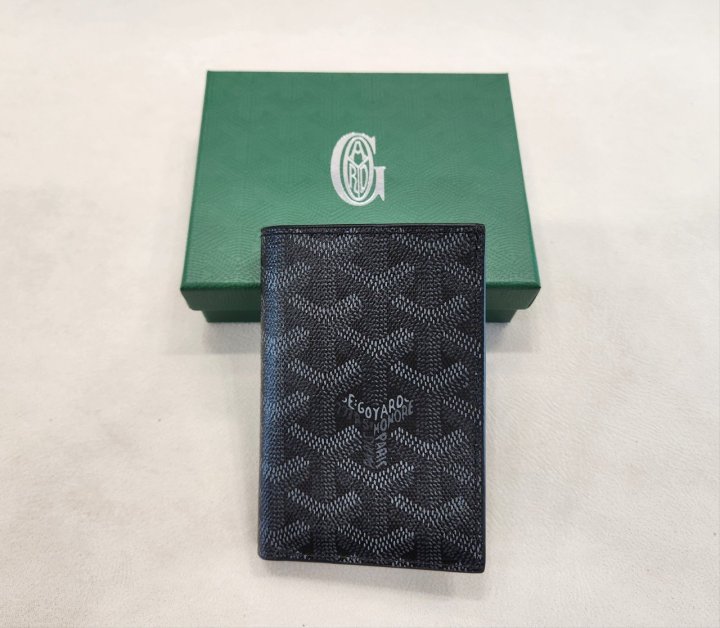 고야드 생피에르 카드 홀더 & 반지갑 6102 (고급버전) 블랙