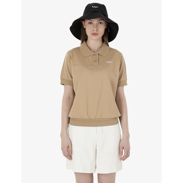 A.P.C GOLF [아페쎄 골프] 가슴 로고 디테일의 카라넥 티셔츠-레플리카 사이트 쇼핑몰