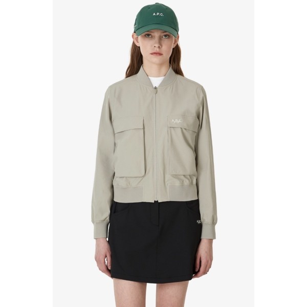 A.P.C GOLF [아페쎄 골프] 블루종 스타일의 포켓 포인트 점퍼-레플리카 사이트 쇼핑몰