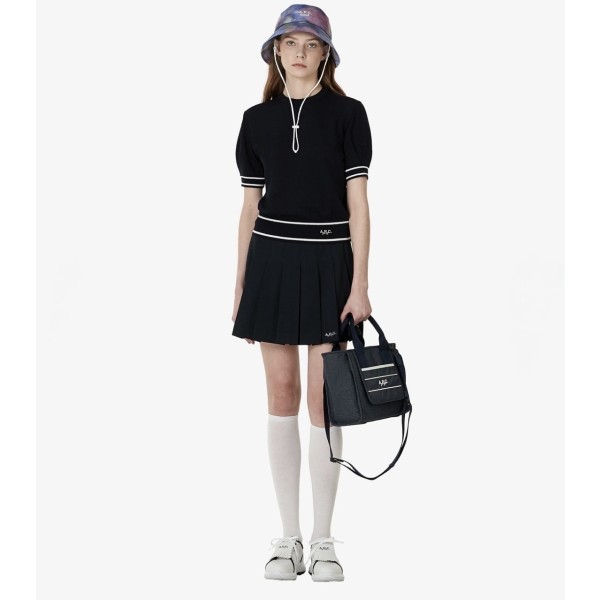 A.P.C GOLF [아페쎄 골프] 미니 기장의 허리 밴딩 플리츠 스커트-레플리카 사이트 쇼핑몰