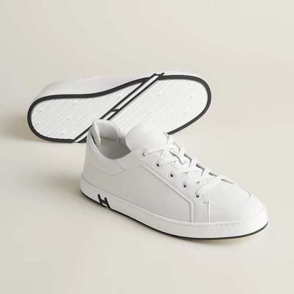 에르메스 카프스킨 클래식 스니커즈 화이트 - 고급버전-레플리카 사이트 쇼핑몰