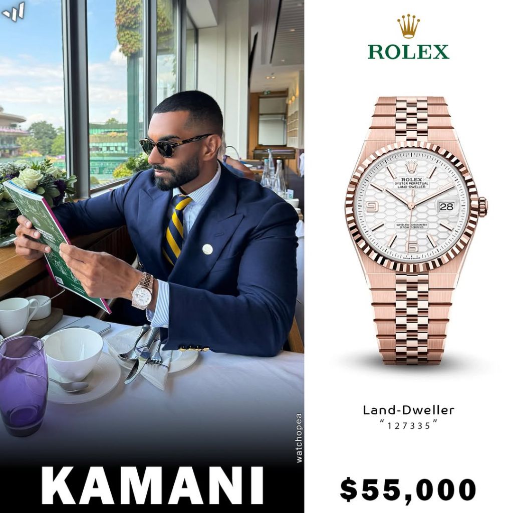 롤렉스 랜드 드웰러 에버 로즈 골드 (국내공장 AS가능)