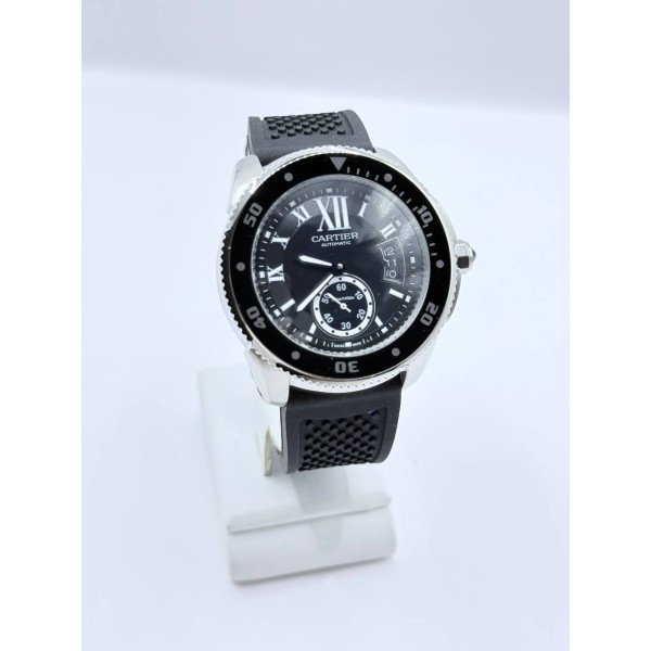 까르띠에 칼리브 드 다이버 은장 (국내공장 AS가능)-레플리카 사이트 쇼핑몰
