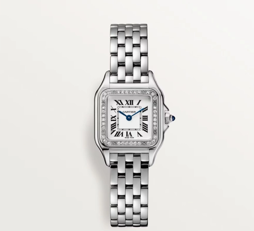 까르띠에 팬더 드 까르띠에 실버 다이아 워치 (국내공장 AS가능)
