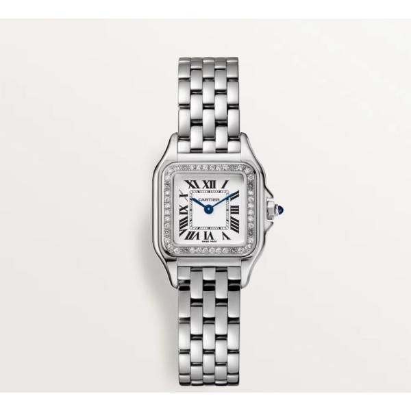 까르띠에 팬더 드 까르띠에 실버 다이아 워치 (국내공장 AS가능)-레플리카 사이트 쇼핑몰