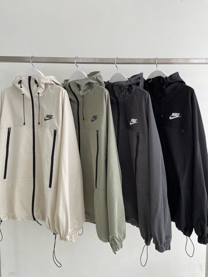 [M~3XL] 나이키 로고 제타 바람막이 (4color)
