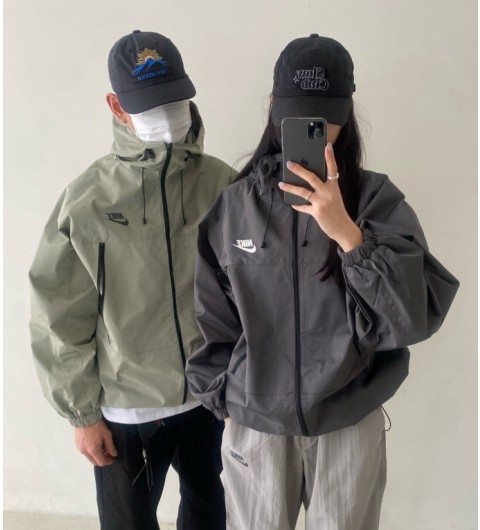 [M~3XL] 나이키 로고 제타 바람막이 (4color)