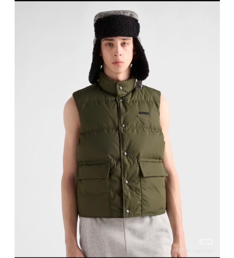 프라다 리나일론 패딩조끼 - 2 Color