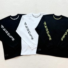 크롬하츠 넥 스크립트 롱 슬리브 (3COLOR)