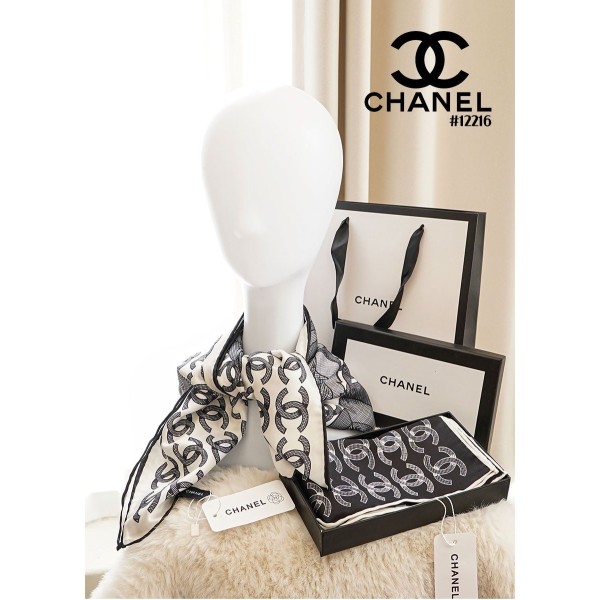 샤넬 트로피칼 스케치 실크 스퀘어 스카프 - 2 Color-레플리카 사이트 쇼핑몰