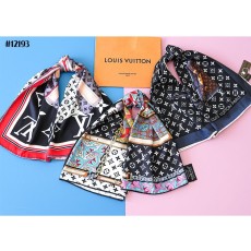 루이비통 체인 벨트 백 모노그램 실크 스퀘어 스카프 - 3 Color