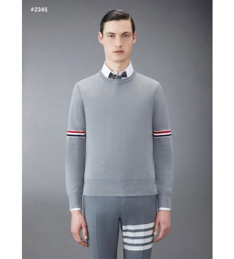 톰브라운 밀라노 암밴드 라운드 니트 - 풀박스