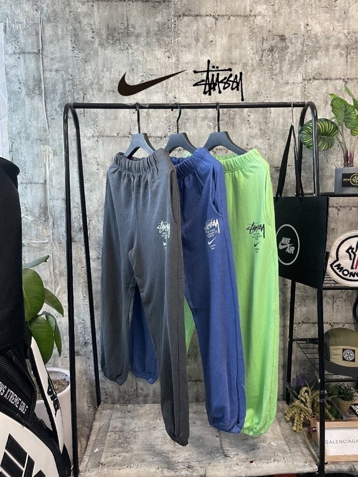 나이키 X 스투시 로고 피그먼트 조거팬츠 (3color)