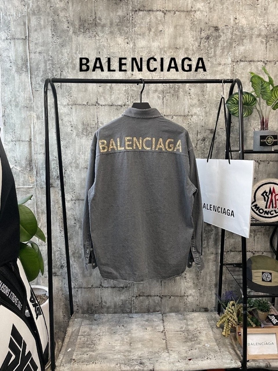 발렌시아가 빈티지 오버셔츠 (3color)