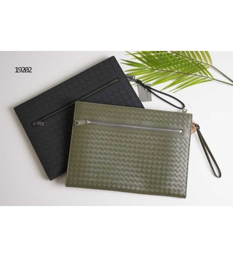 보테가베네타 인트레치아토 지퍼 클러치 - 2 Color