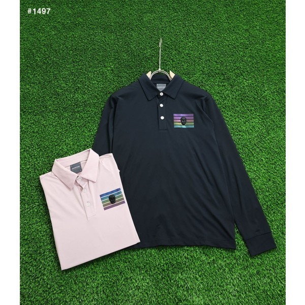 어메이징크리 기능성 긴팔 카라 티셔츠 - 2 Color-레플리카 사이트 쇼핑몰