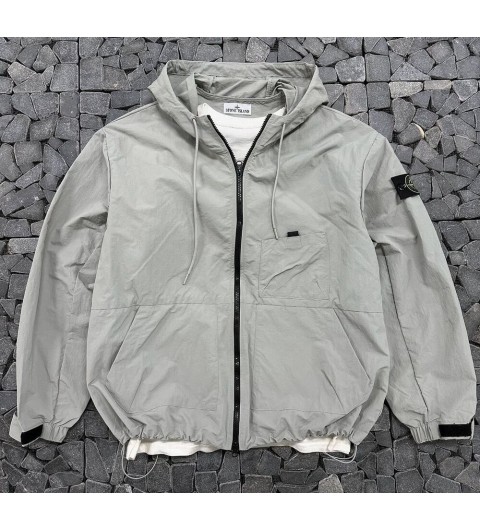 스톤아일랜드 유틸리티 나일론 후드 바람막이 (2color) -20227