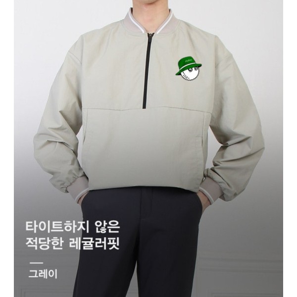 말본 반집업 시보리 맨투맨 (3color) -20396-레플리카 사이트 쇼핑몰