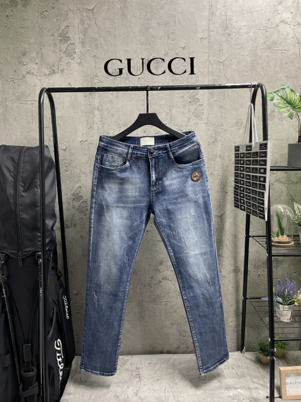 구찌 그라데이션 청