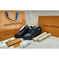 루이비통 LV 트레이너 스니커즈 블랙 - 고급버전